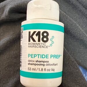 Peptide Prep Detox Shampoo (White & Teal)